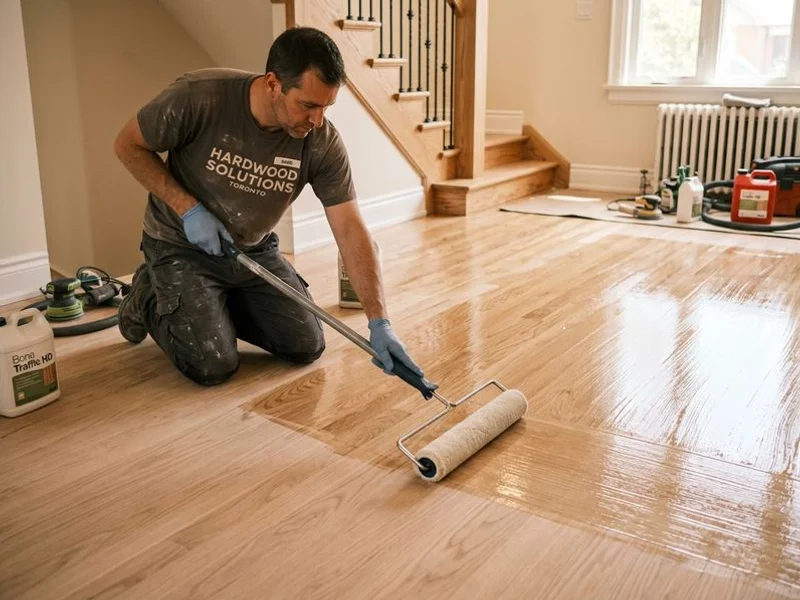 Hardwood Floor Refinishing & Resanding project 4