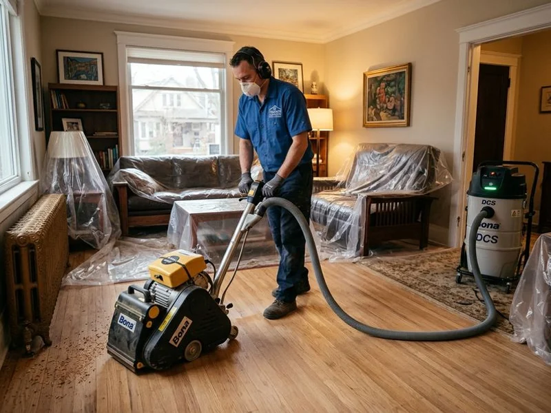 Hardwood Floor Refinishing & Resanding project 3