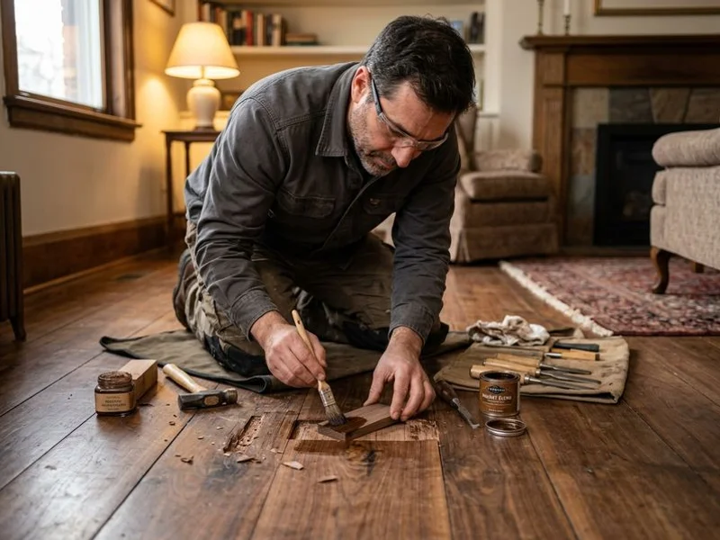 Hardwood Floor Repairs project 4