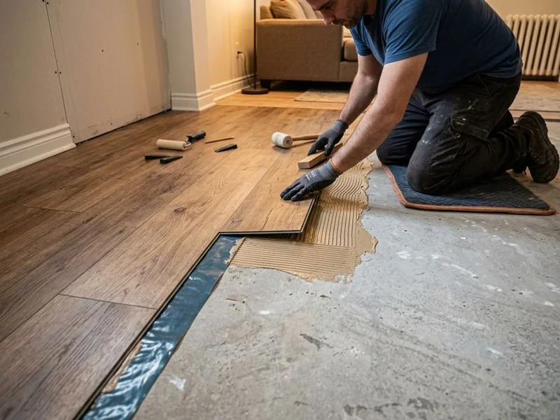 Luxury Vinyl Plank (LVP) Sales & Installation project 2
