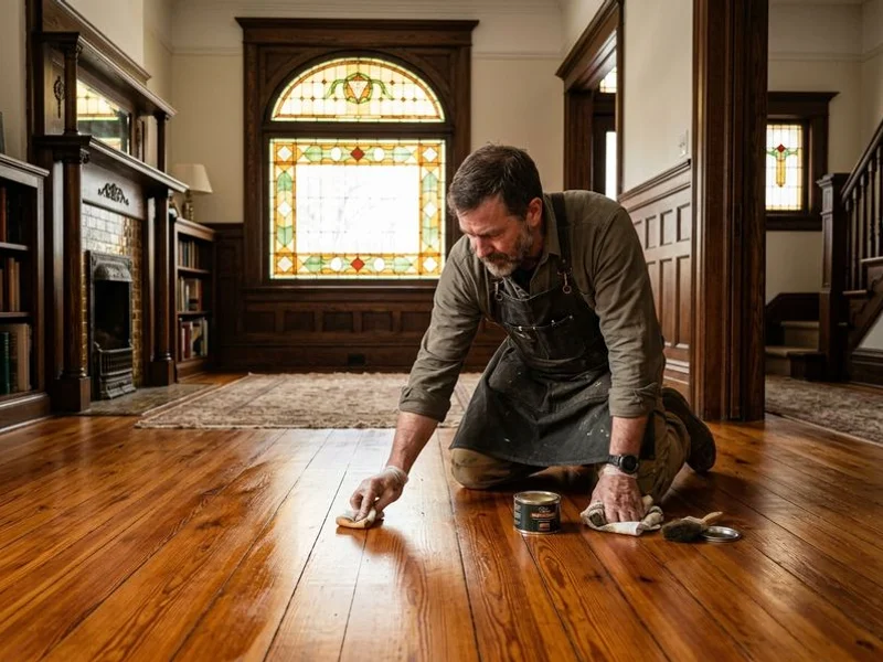 Historic Wood Floor Restoration