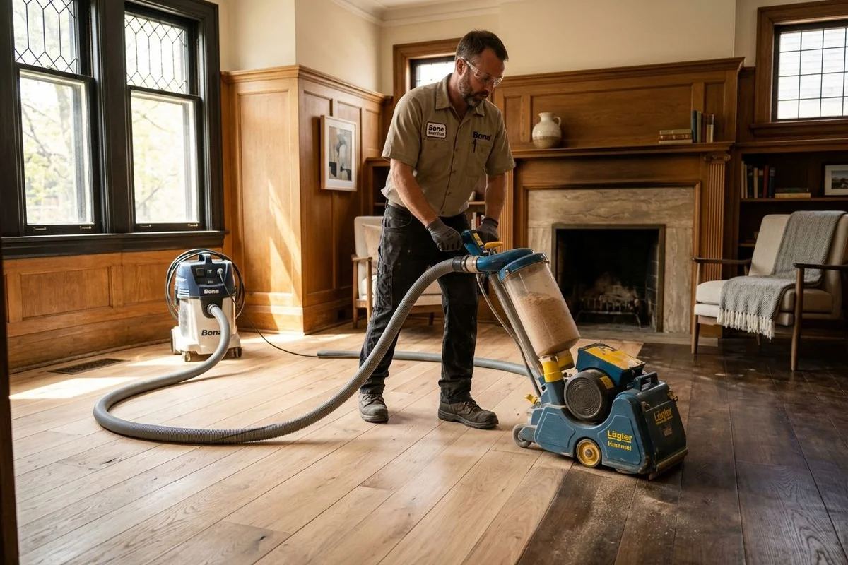Hardwood Floor Refinishing & Resanding