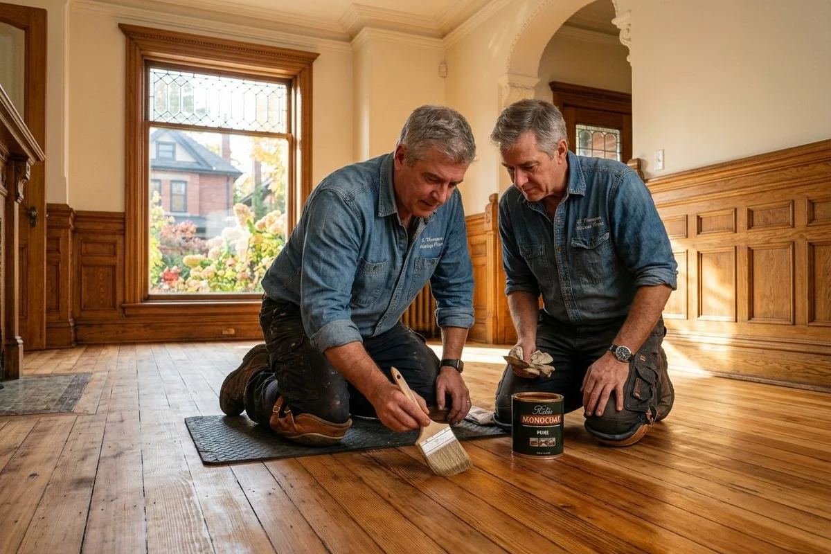 Historic Wood Floor Restoration